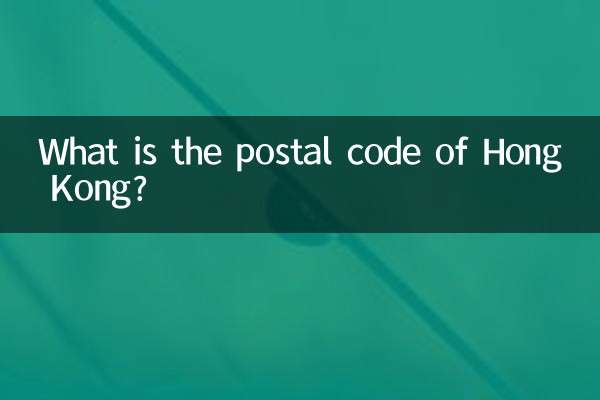 Wie lautet die Postleitzahl von Hongkong?