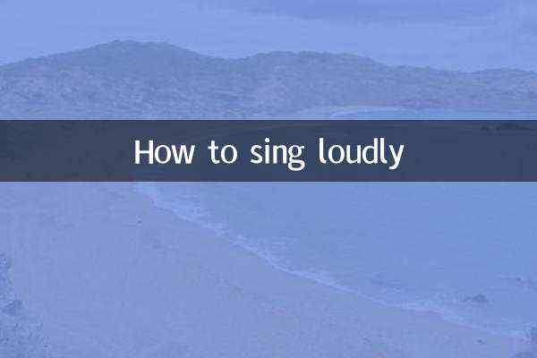 ऊँचे स्वर में कैसे गाएँ?