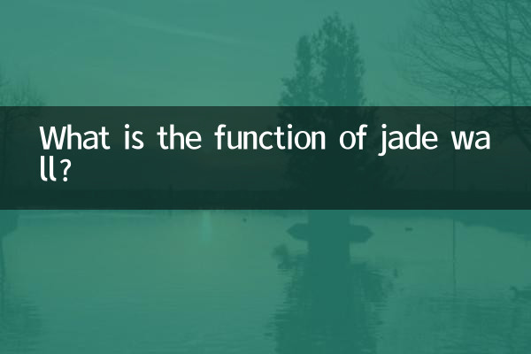 玉壁有什麼作用