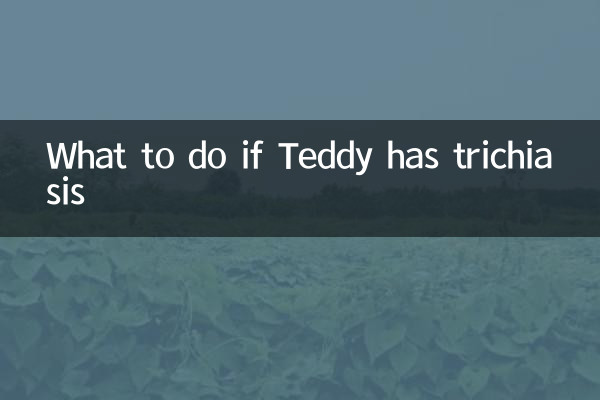 Que faire si Teddy a le trichiasis