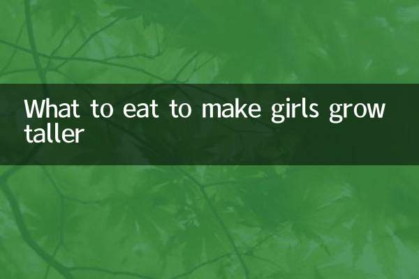 What to eat to make girls grow taller