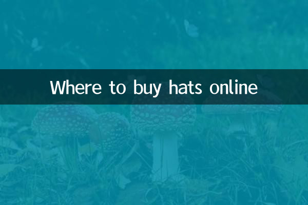 Où acheter des chapeaux en ligne