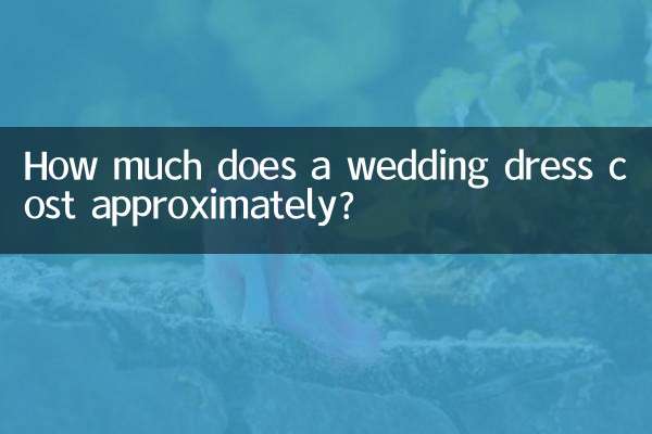 كم تكلفة فستان الزفاف تقريبا؟