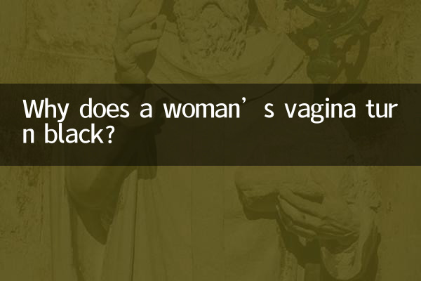 여성의 질이 검게 변하는 이유는 무엇입니까?