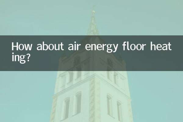 वायु ऊर्जा फर्श हीटिंग के बारे में क्या ख्याल है?