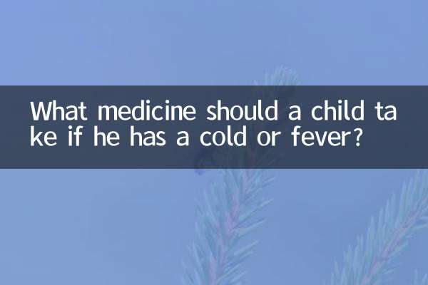 小孩感冒發燒吃什麼藥