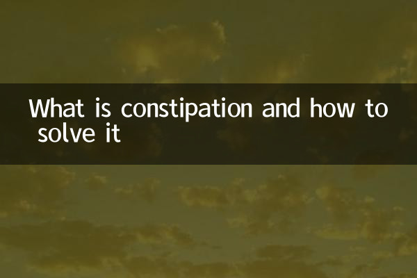 O que é prisão de ventre e como resolvê-la