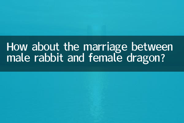 How about the marriage between male rabbit and female dragon?