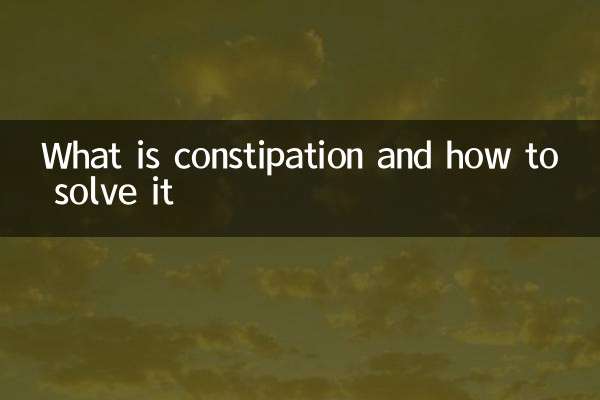 O que é prisão de ventre e como resolvê-la