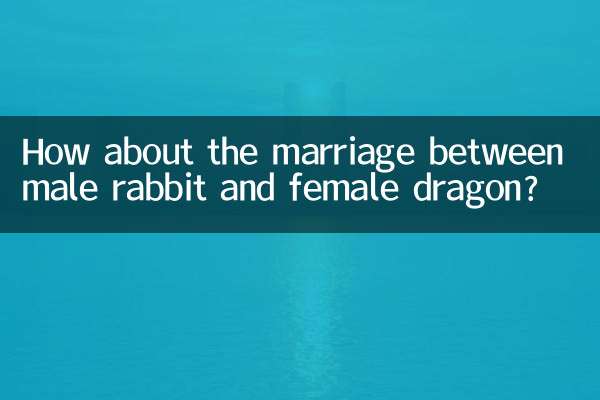 How about the marriage between male rabbit and female dragon?