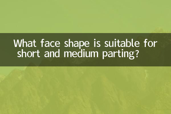 Qual formato de rosto é adequado para cortes curtos e médios?