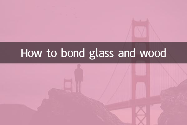 So verkleben Sie Glas und Holz