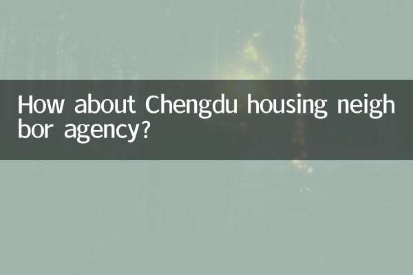 成都房鄰居中介怎麼樣