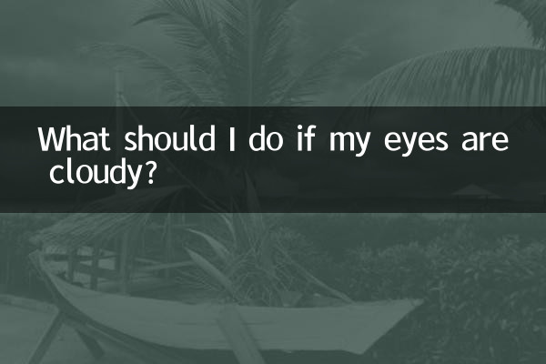 Cosa devo fare se i miei occhi sono annebbiati?