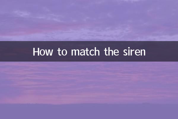 نحوه تطبیق آژیر