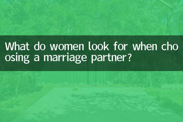 На что обращают внимание женщины при выборе партнера для брака?