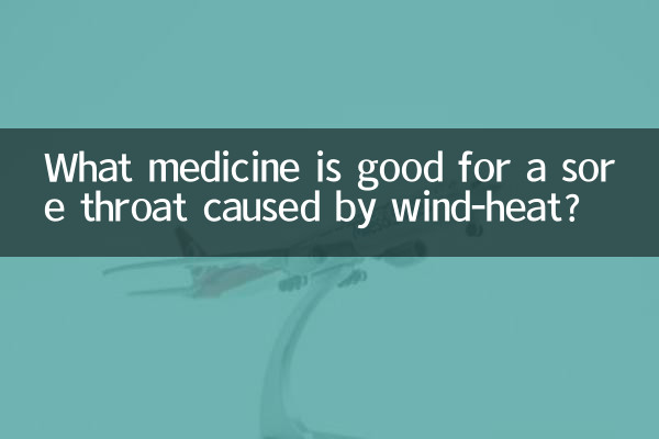 Que remédio é bom para dor de garganta causada pelo vento-calor?