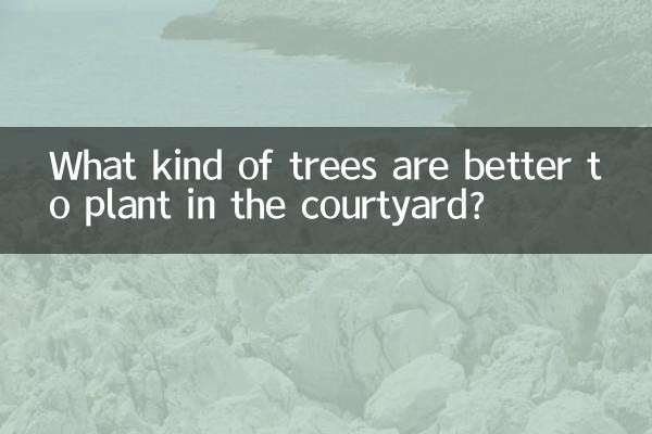 Que tipo de árvore é melhor para plantar no quintal?