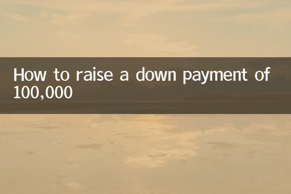 Come raccogliere un acconto di 100.000