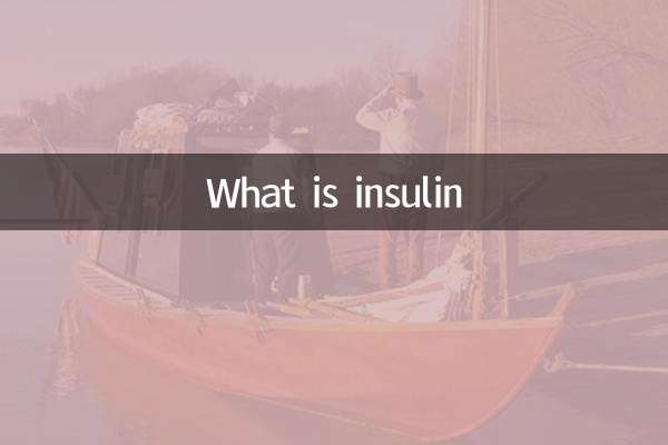 ¿Qué es la insulina?