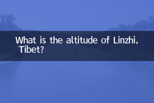 What is the altitude of Linzhi, Tibet?