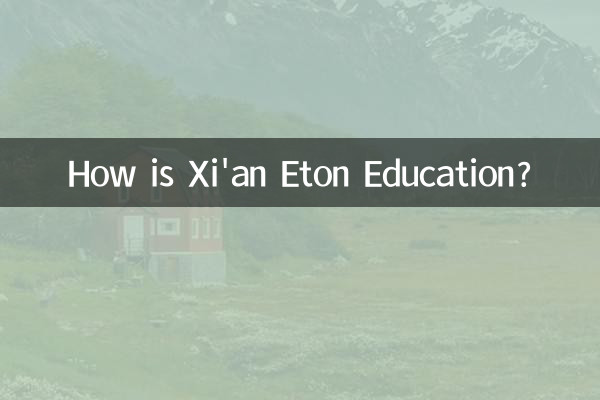 ¿Cómo es la educación en Xi'an Eton?