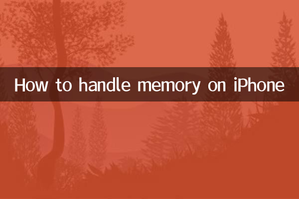 Cómo manejar la memoria en el iPhone