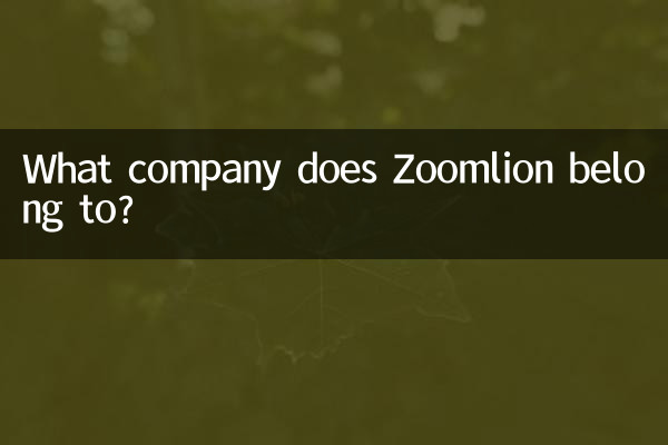 Zu welchem ​​Unternehmen gehört Zoomlion?