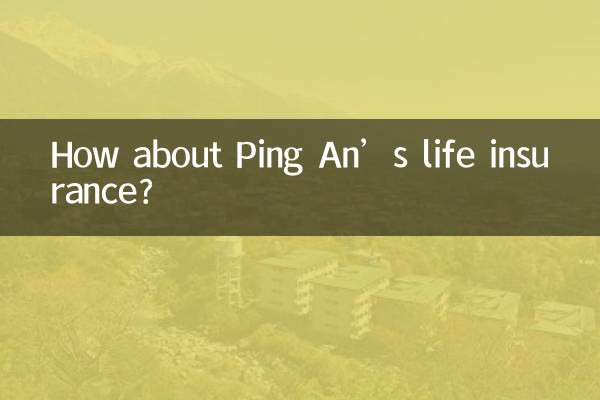 Que tal o seguro de vida da Ping An?