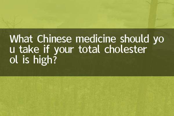 ¿Qué medicina china debes tomar si tienes el colesterol total alto?