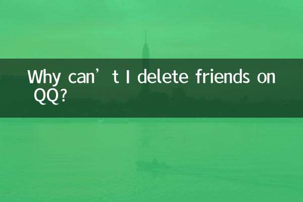 Warum kann ich Freunde auf QQ nicht löschen?