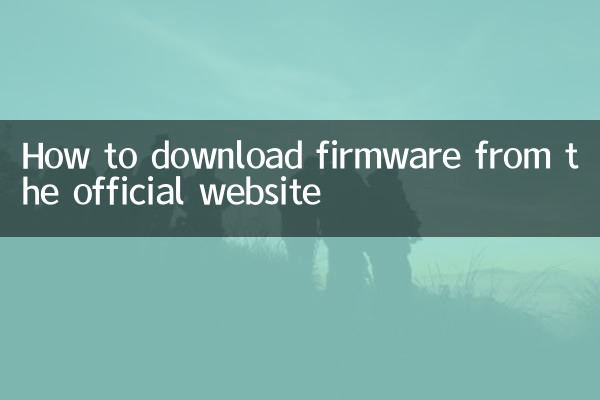 So laden Sie Firmware von der offiziellen Website herunter