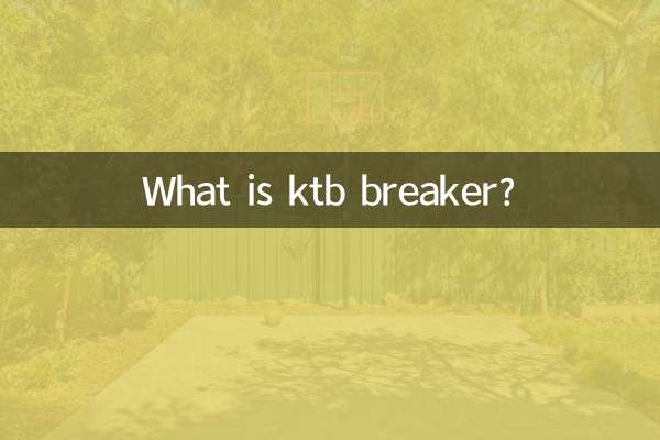 What is ktb breaker?