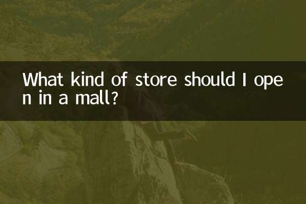 Какой магазин открыть в торговом центре?