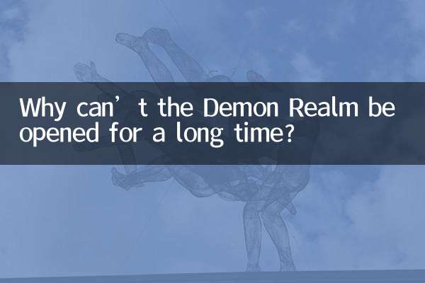 Warum kann das Dämonenreich für längere Zeit nicht geöffnet werden?