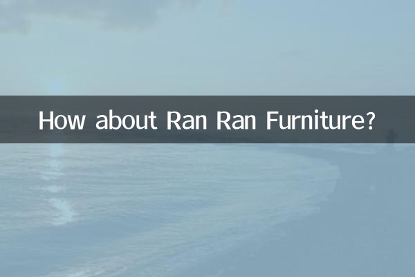 How about Ran Ran Furniture?