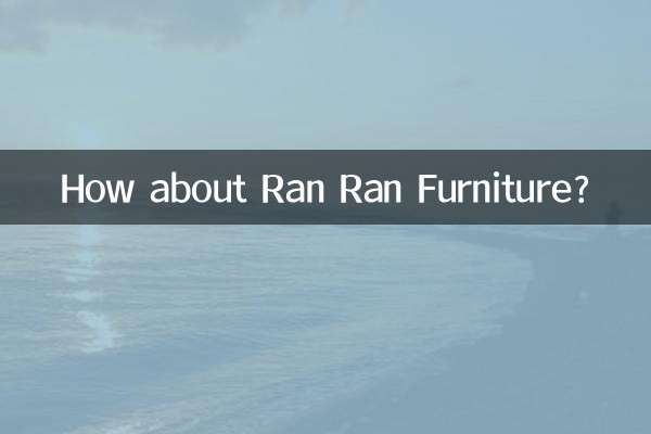 How about Ran Ran Furniture?