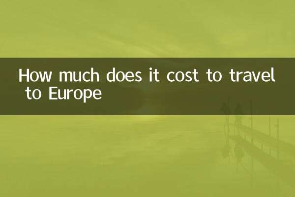 Wie viel kostet eine Reise nach Europa?