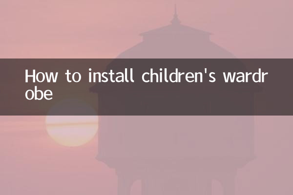 Como instalar guarda-roupa infantil