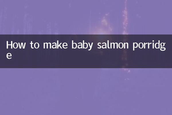 Wie man Babylachsbrei macht