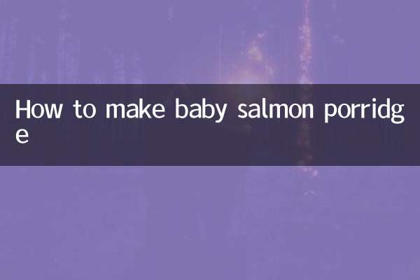 Wie man Babylachsbrei macht