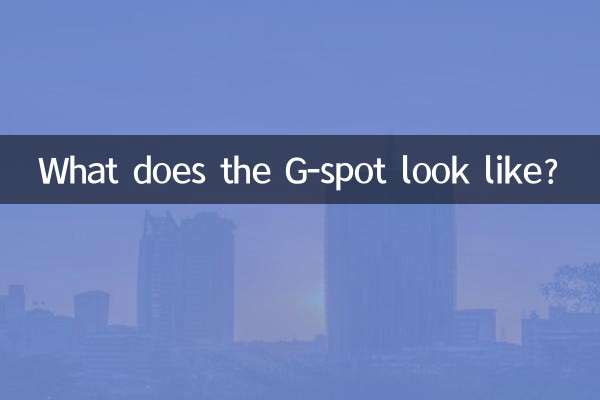 G-스팟은 어떻게 생겼나요?