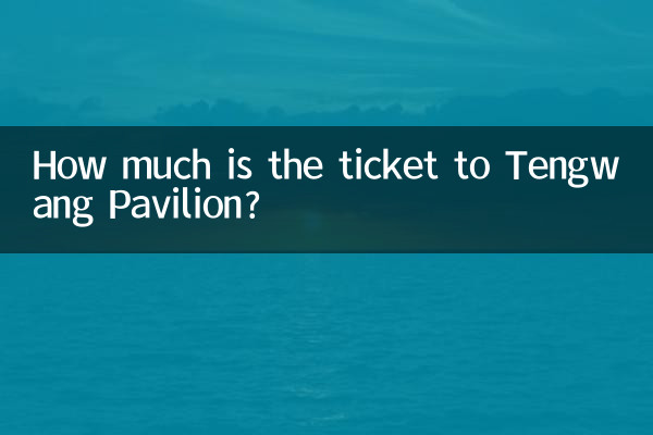 Quanto custa o ingresso para o Pavilhão Tengwang?