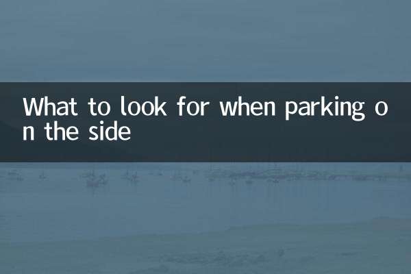 O que procurar ao estacionar na lateral