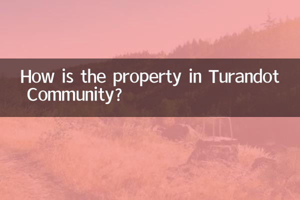 图兰朵小区物业怎么样