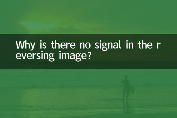 Pourquoi n'y a-t-il aucun signal dans l'image inversée ?