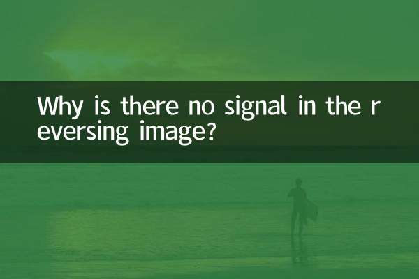 Pourquoi n'y a-t-il aucun signal dans l'image inversée ?