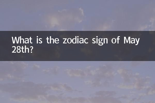 Was ist das Sternzeichen des 28. Mai?