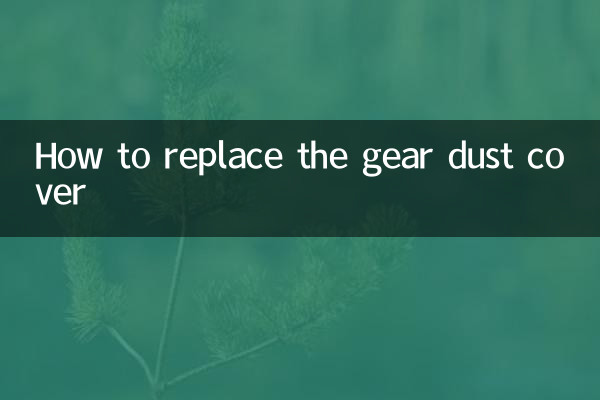 So tauschen Sie den Getriebestaubschutz aus