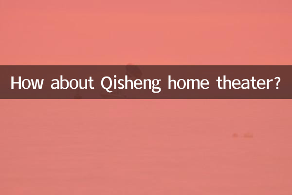 ¿Qué tal el cine en casa Qisheng?